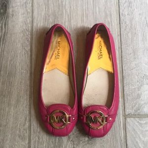 MICHAEL Michael Kors Hot Pink Moccasin